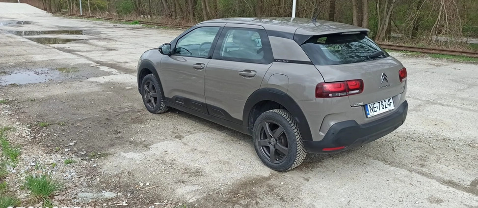 Citroen C4 Cactus cena 54400 przebieg: 27100, rok produkcji 2018 z Elbląg małe 79